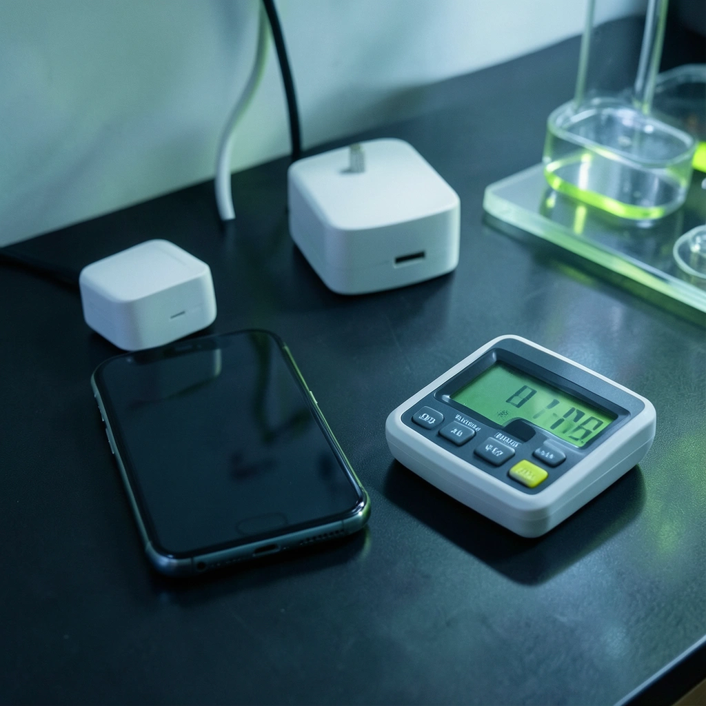 Banc de test smartphone et chargeur